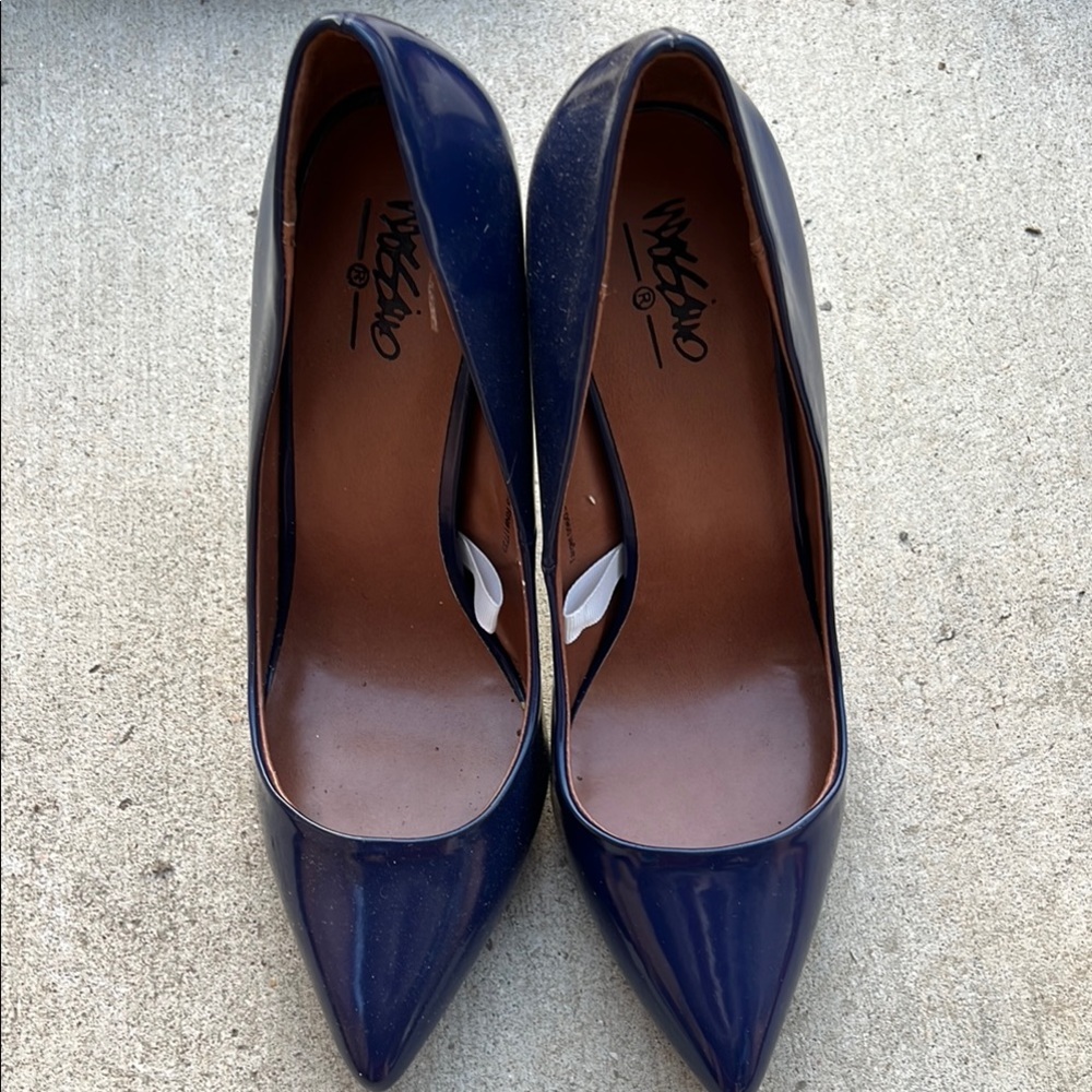 Navy Blue Women's Heels